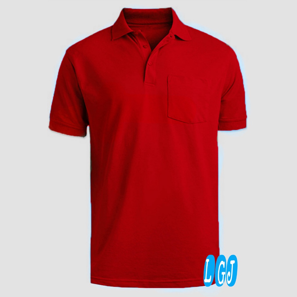 KAOS KERAH POLOS / BAJU KERAH PRIA / KAOS PRIA BERKERA / KAOS KERAH BAPAK BAPAK / KAOS WANGKI DEWASA