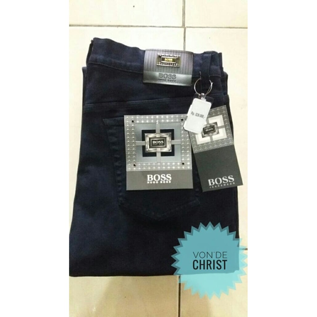 Celana Jeans Cowok merk Boss ORIGINAL