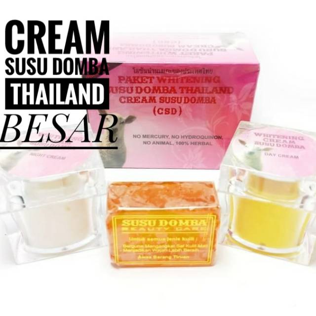 CSD - PAKET CREAM SUSU DOMBA THAILAND 30gram