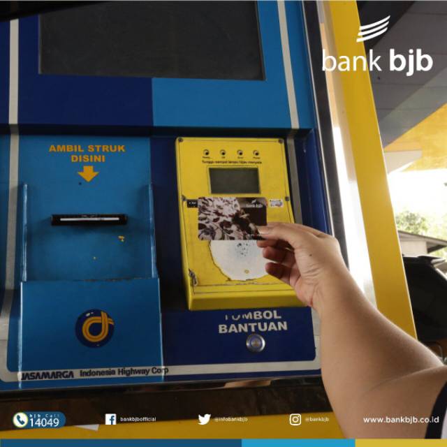 Mandiri eMoney Bank BJB ORI /Like eTOLL Tapcash Flazz or Brizzi