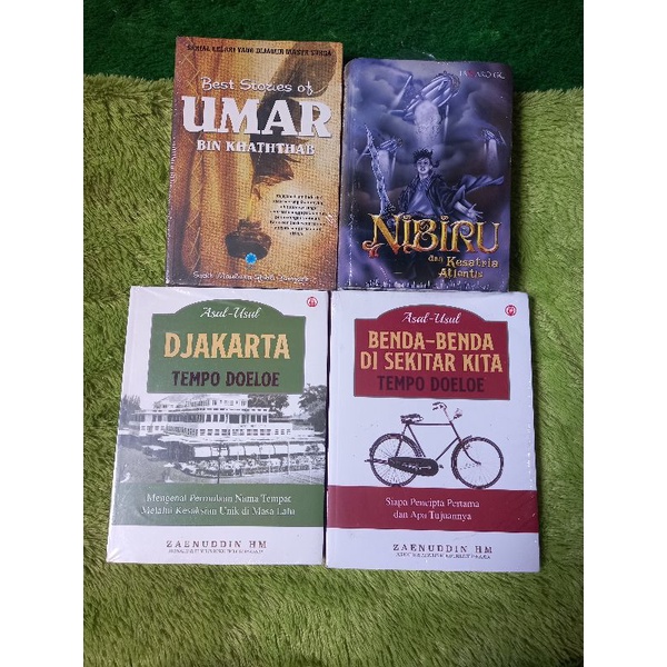 ORIGINAL BEST STORIES OF UMAR BIN KHATTAB NIBIRU DAN KESATRIA ATLANTIS ASAL USUL DJAKARTA TEMPO DOEL