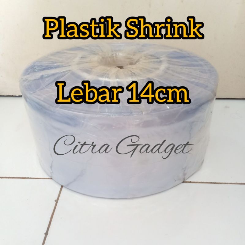 plastik Shrink 14cm roll besar