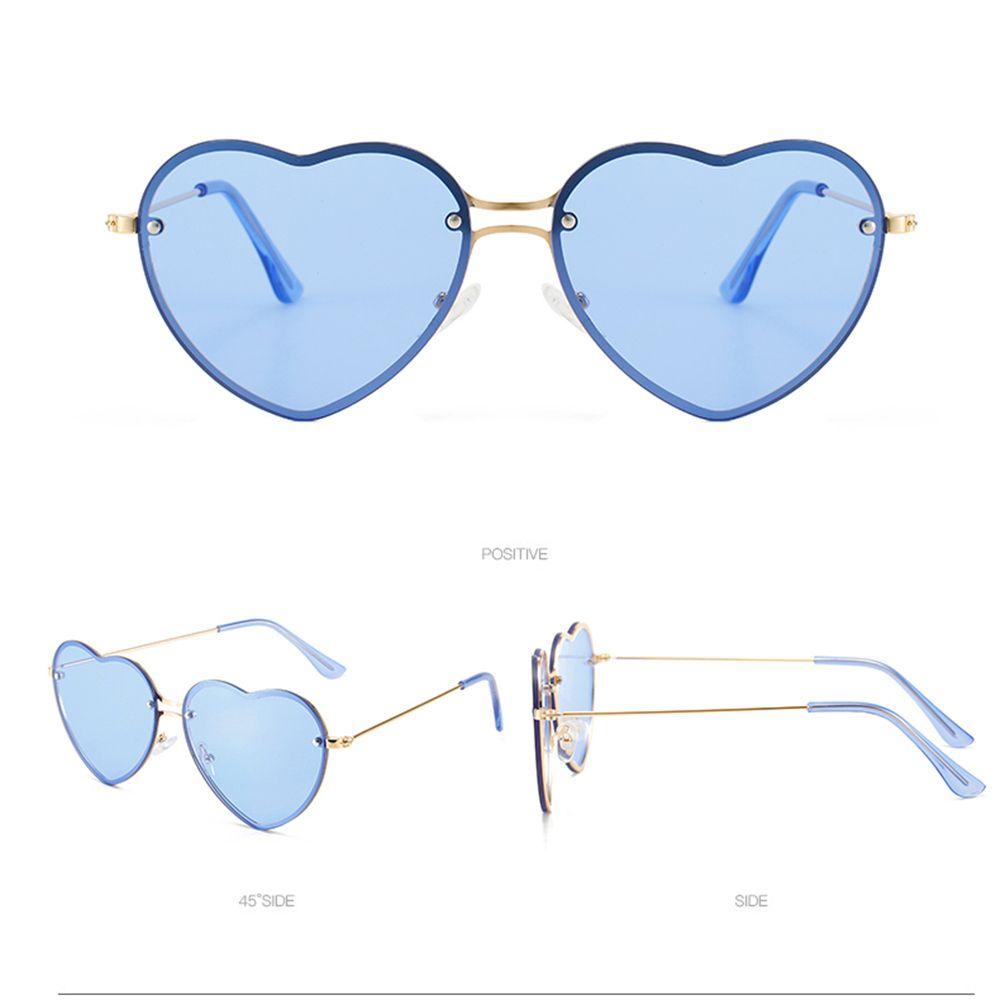 SUYO Heart Sunglasses Kacamata Fashion Cosplay Love Heart