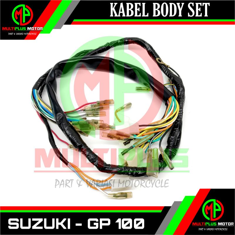 Kabel body Kabel bodi Kabel bodi motor set GP 100,GP100,SUZUKI GP 100