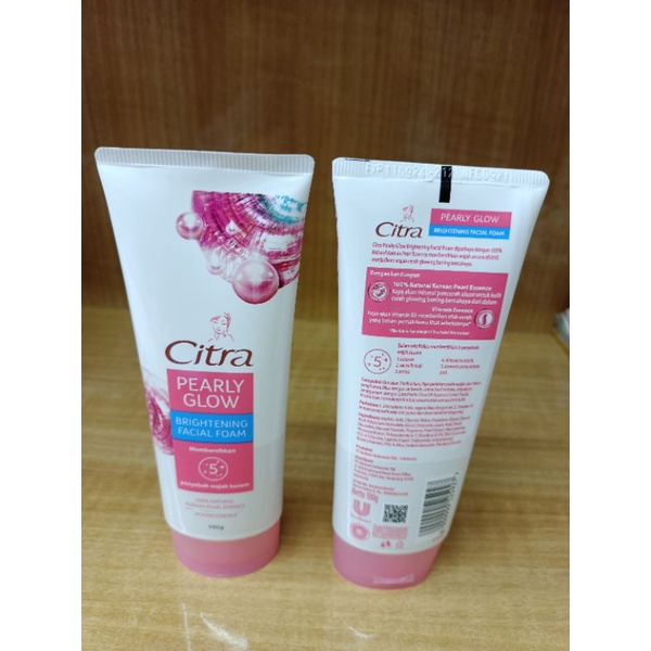 Facial foam Citra Mutiara 100gr