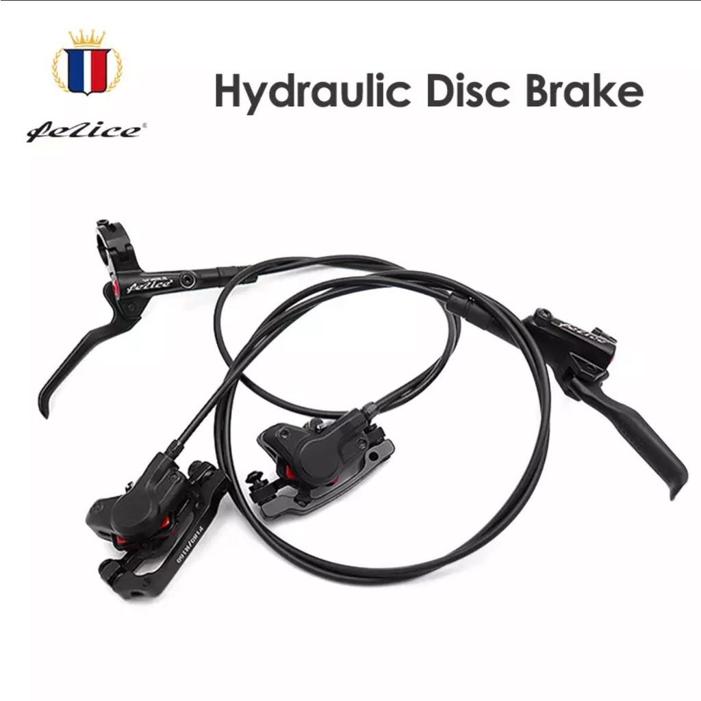 Brakeset Hidrolik Brake Set Hydraulic MTB SELI FOLDING BIKE FELICE Brakeset