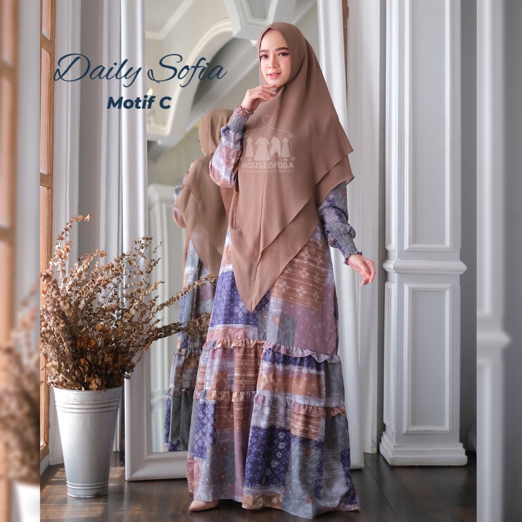 GAMIS SYARI SOFIA DRESS | HOUSEOFUGA