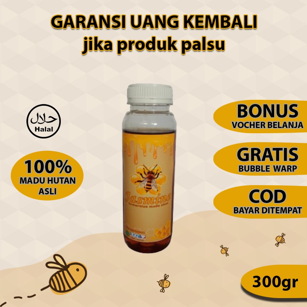 

Madu Jasmine Hutan Murni Asli Multiflora Sumatra 100% Alami Pure Honey Nusantara Original 300gr