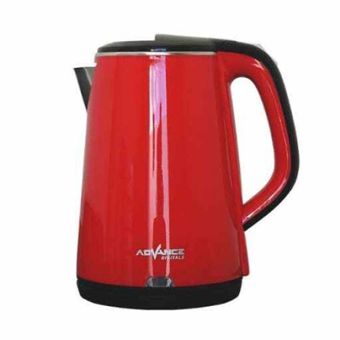 Teko Advance Electrik Kettle Teko Listrik AK 182 (2 Liter) Merah Promo B1J9 Teko Air Terlaris Teko L