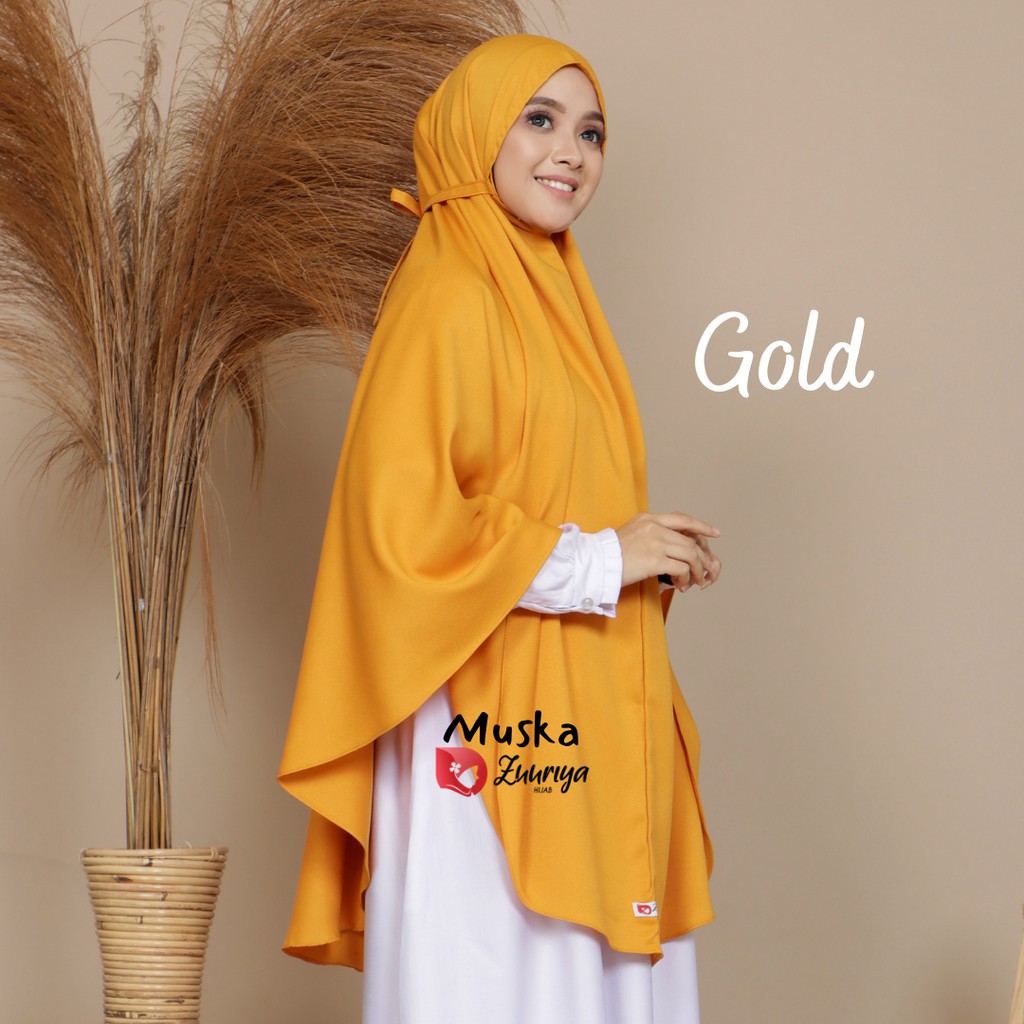 Bergo Wanita Jumbo Syari Bahan Moscrape