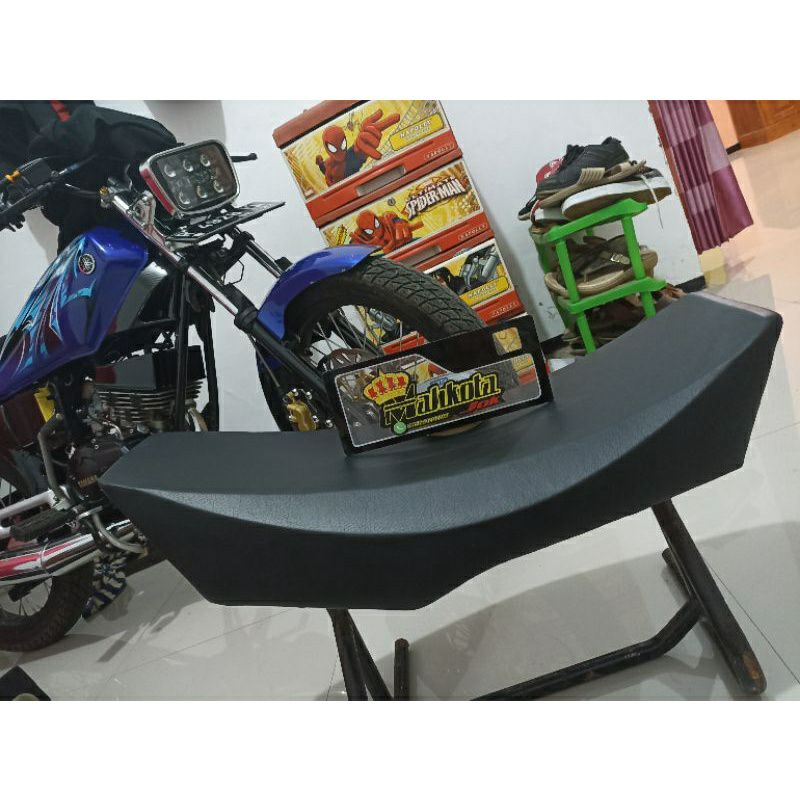 Jok rx-king perahu-jok rx king sasak samping kulit polos halus