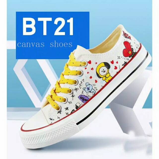 bts fila shoes bt21