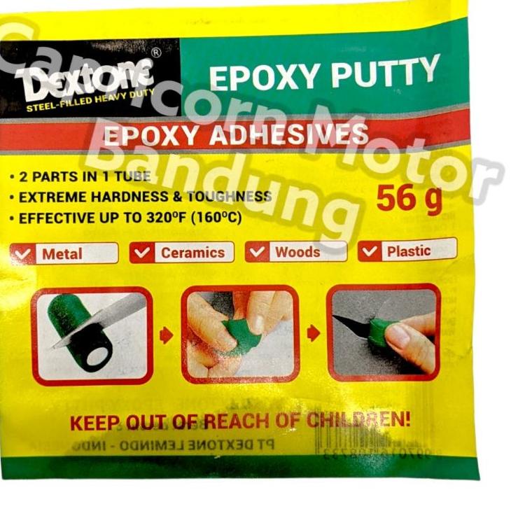 

Dijamin Aman LEM PORTING Epoxy Putty 2 in 1 Lem Epo Putty Asli DEXTONE Dexton Lem Dodol
