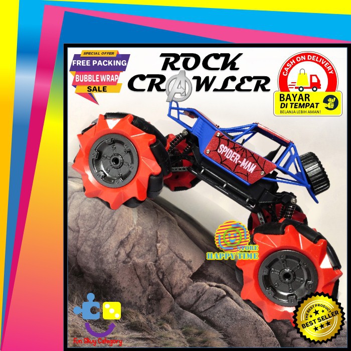 Mainan Anak Laki Laki Mobilan Balap Avengers Super Hero Remote Control Maenan Mobil Rc Remot Kontrol