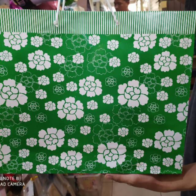 

Paper bag XL landscape bunga new isi 12 pcs terlaris dan termurah