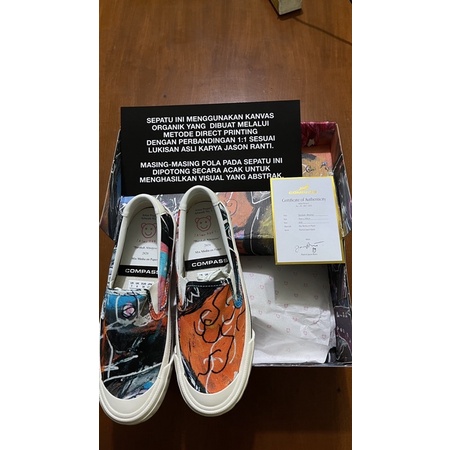 Sepatu Compass X Jason Ranti (Art 3) size 39