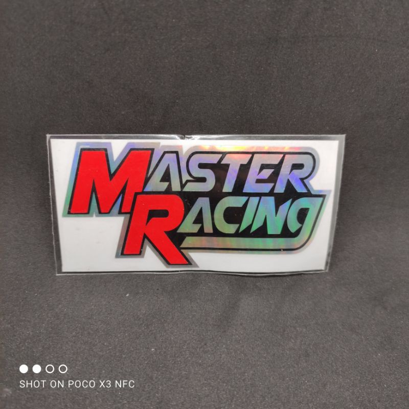 stiker master racing cutting stiker master racing