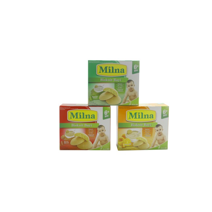 DIJUAL Milna Biskuit Bayi 4 Rasa - Original terakhir