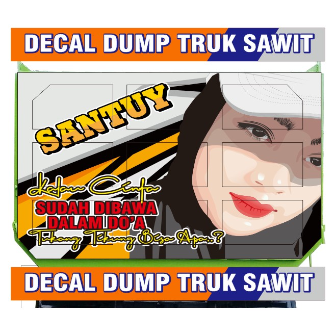 

STIKER PRINT DUMP TRUK SAWIT