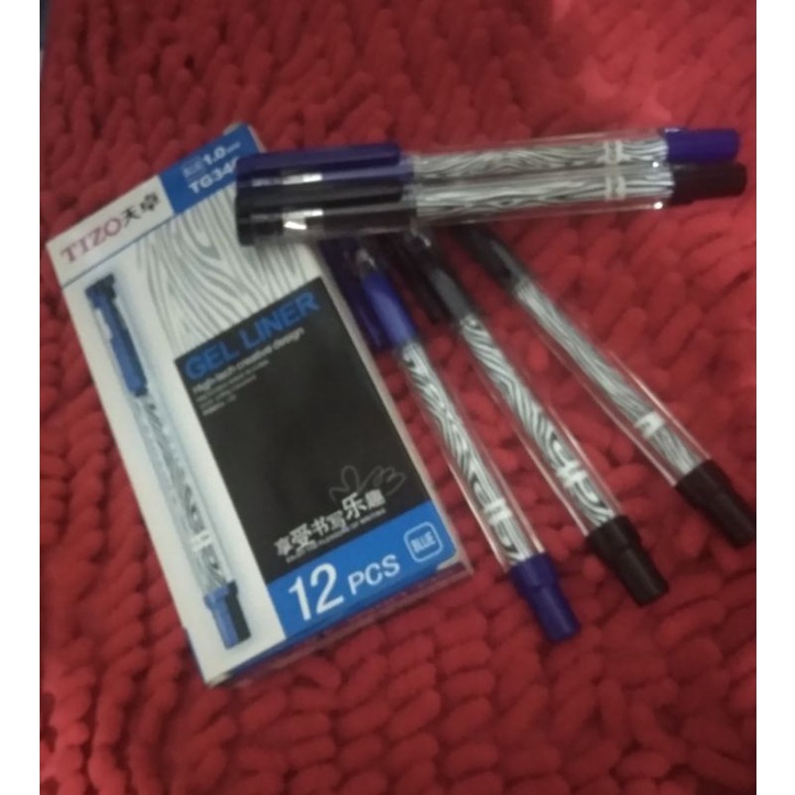 

Bolpen TIZO TG340 1.0" pilih warna Hitam atau Bitu