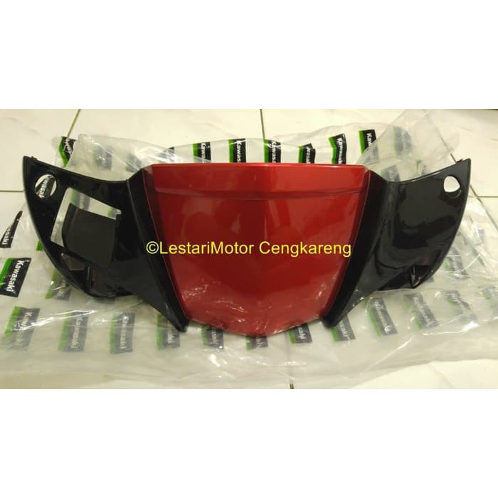 Batok Depan / Atas ZX130 Merah Original Kawasaki aksesoris motor