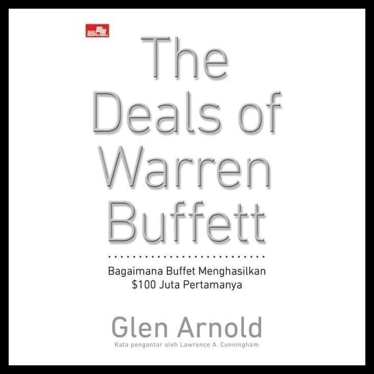 

SALE BUKU THE DEALS OF WARREN BUFFET: BAGAIMANA BUFFETT MENGHASILKAN $100 SALE