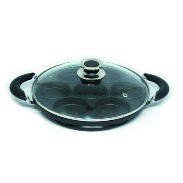 Cetakan martabak mini 7 lubang / cetakan dorayaki /cetakan takoyaki/snack maker/cetakan apem