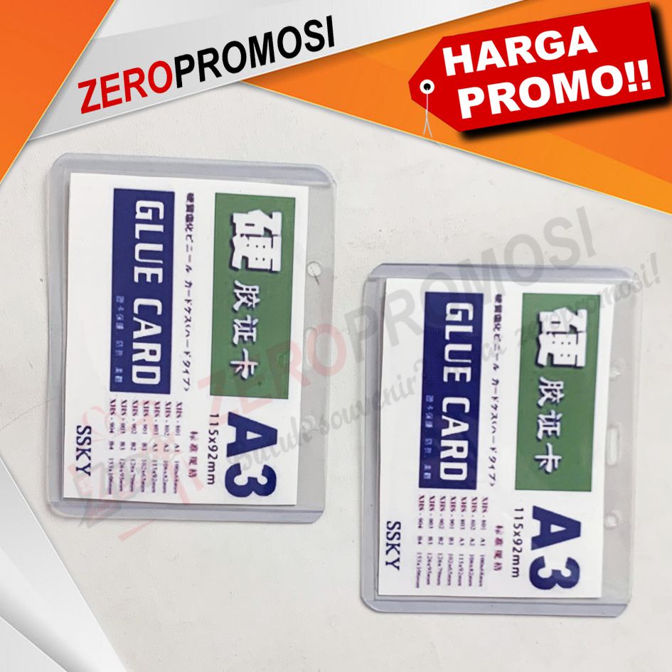 

Tempat Kartu Nama Card Case B3 Mika Transparan
