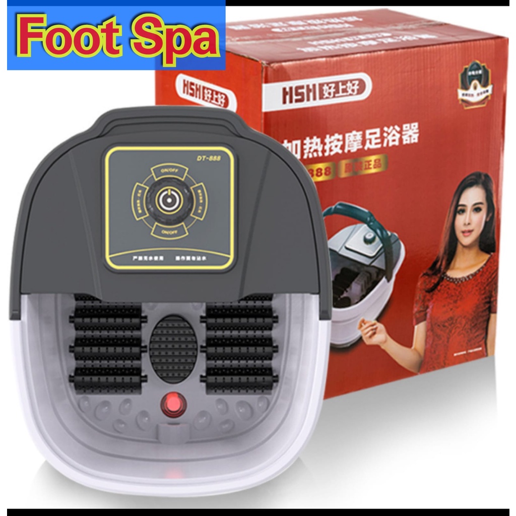 Foot bath hot massager Rendam Kaki + Pemanas air foot spa - Terapi kaki / Spa Kaki / pemanas kaki