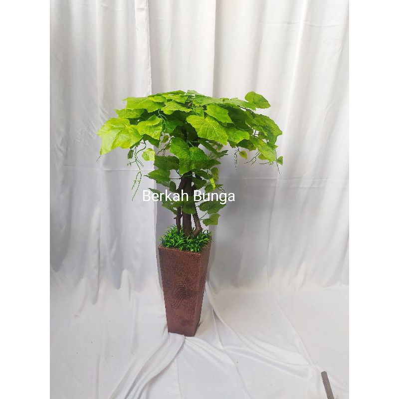 pohon anggur artificial 80cm- pohon anggur plastik- pohon anggur- pohon artificial- pohon anggur mur