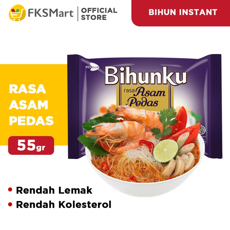 

Bihunku Asam Pedas 55 gr