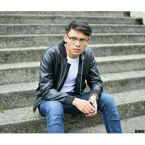 Jaket Bomber Kulit | Jaket Bomber | Jaket Bomber Pria | Jaket Bomber Carlit Pria | Bomber Kulit Pria