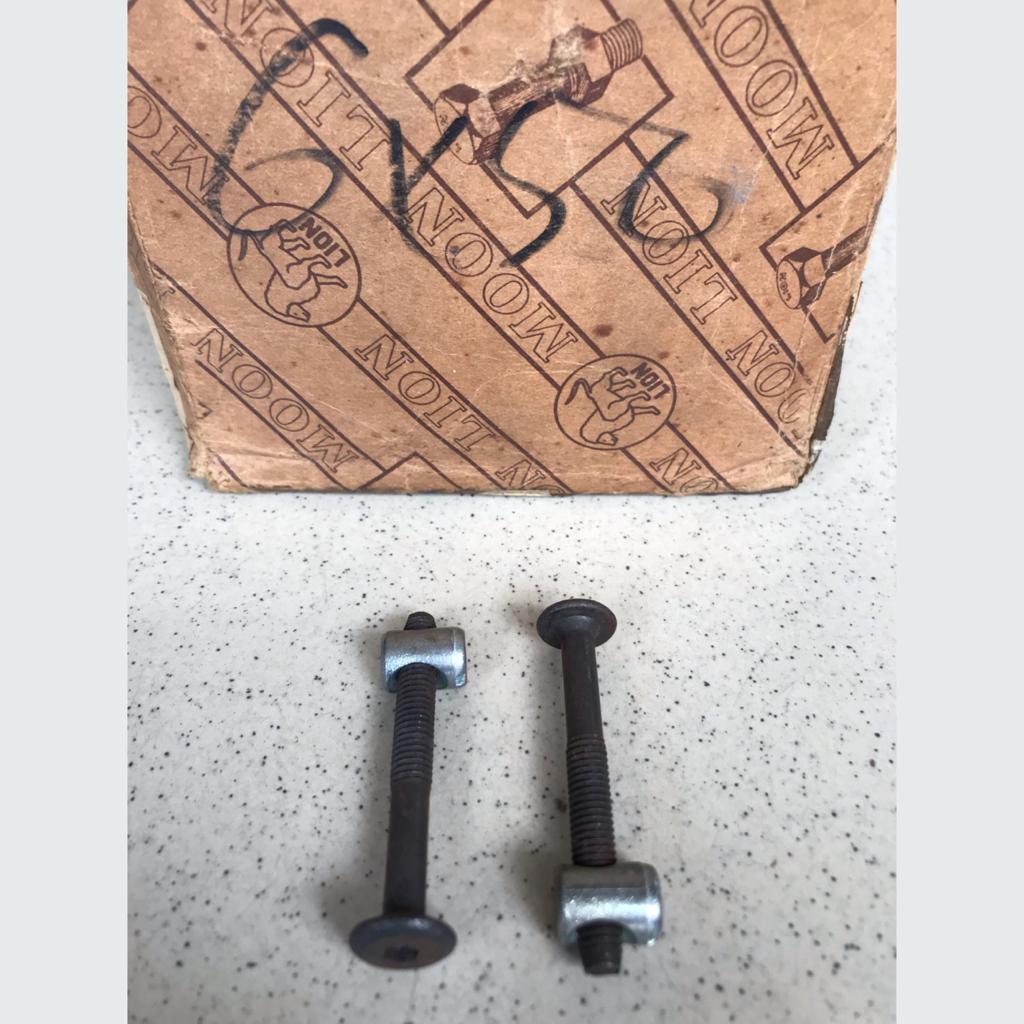 Baut Kunci L Bipet Ligna mebel M6 x 50mm + Mur