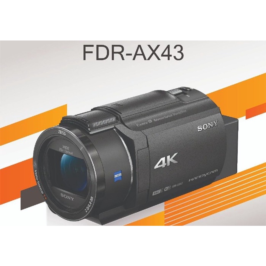 Sony fdr-Ax43 uhd 4k handycam Camcorder AX43