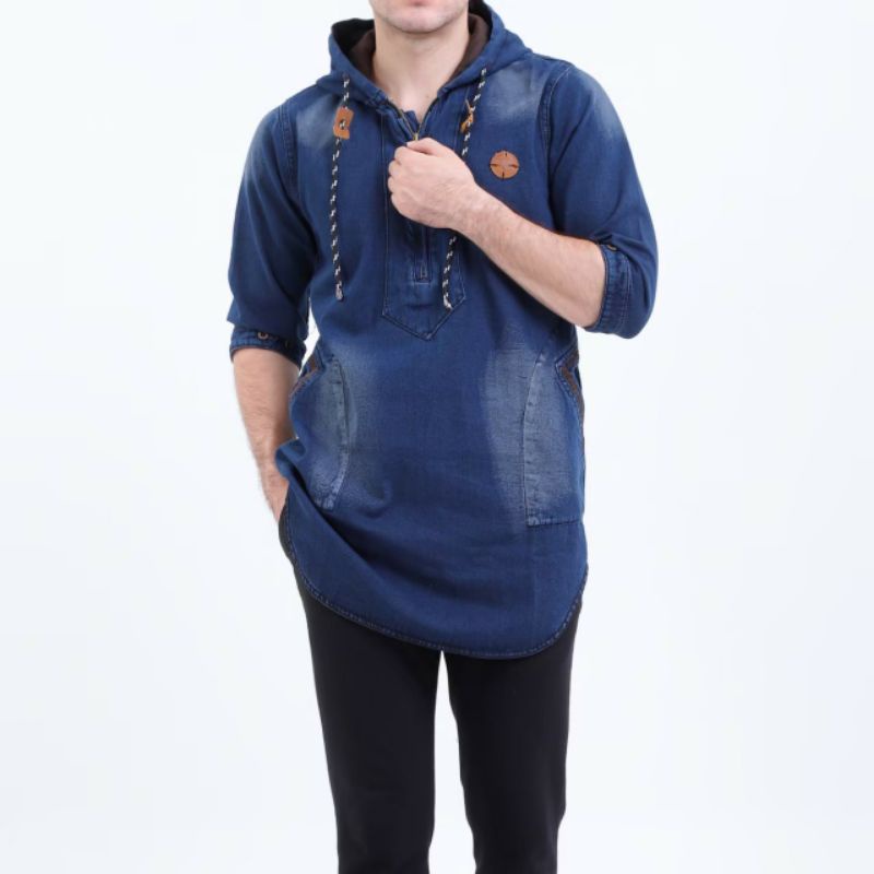 Kurta Hoodie Original Premium Denim Progressman
