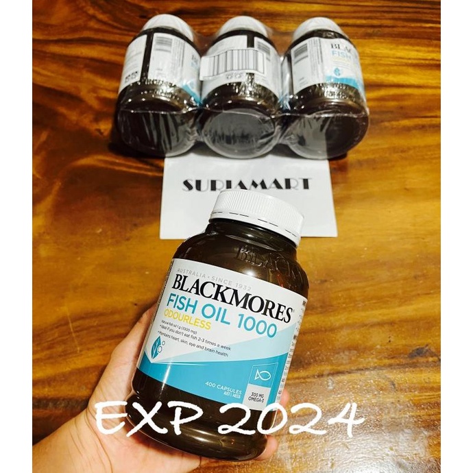 blackmores fish oil 1000 odourless 400