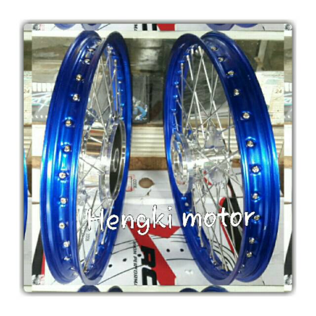 Velg vixion old -lama warna biru