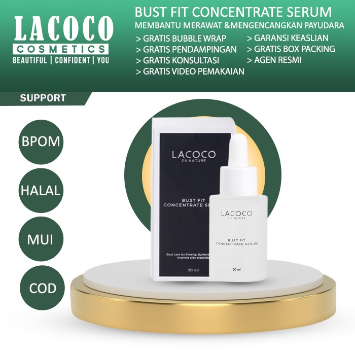 Pengencang Payudara LACOCO Bust Fit Concentrate Serum bustfit | Hydrating Divine Essence Pengencang Payudara