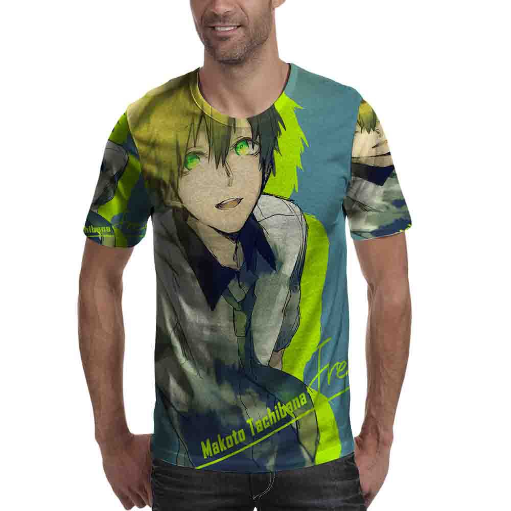 Makoto Tachibana Kaos Fullprint Bahan Polyester