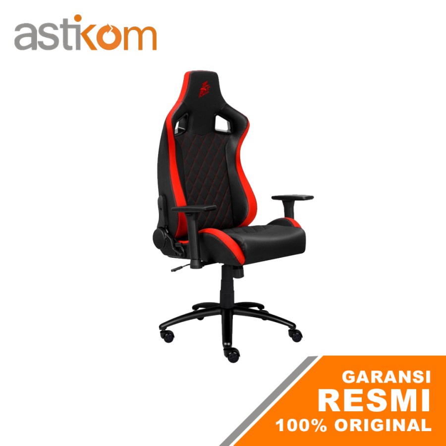 Kursi Gaming 1stPlayer DK1 Black Red Gaming Chair DK1