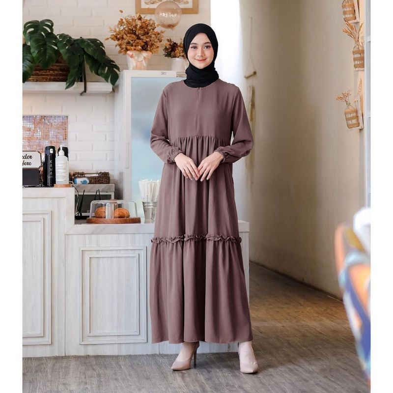 RISMA DRESS, GAMIS TERBARU ,FASHION MUSLIM ,GAMIS MURAH,TERKINI