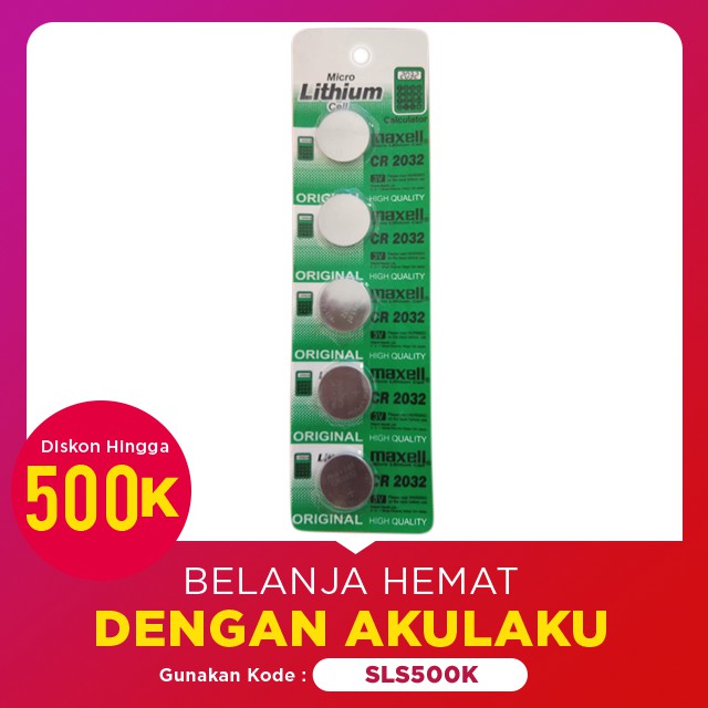 Battery CMOS (Baterai CMOS) isi 5pcs