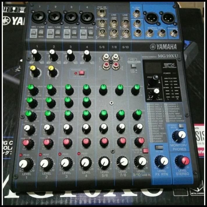 Mixer Yamaha Mg 10 Xu