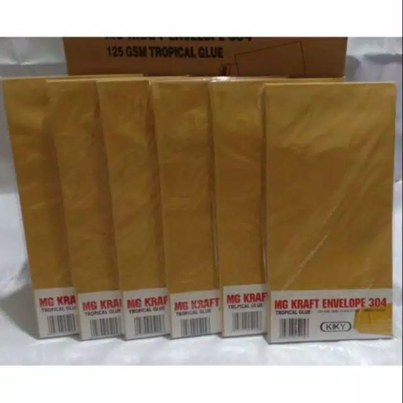 

AMPLOP COKLAT 304 KIKY 125GSM
