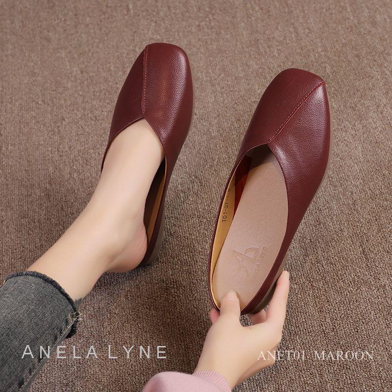 ANELA LYNE Sepatu Flat Mules Shoes DEJANE ANET01 ORIGINAL