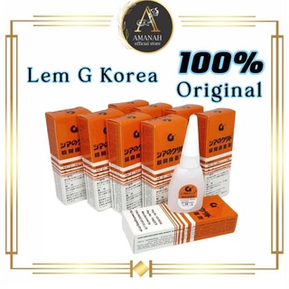 LEM G KOREA 100% ORIGINAL / Lem Setan Serbaguna Power Glue Cair Tahan Panas Kualitas Super