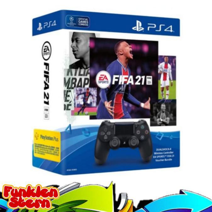 DUALSHOCK4® wireless controller™ FIFA21 voucher bundle / stik ps4
