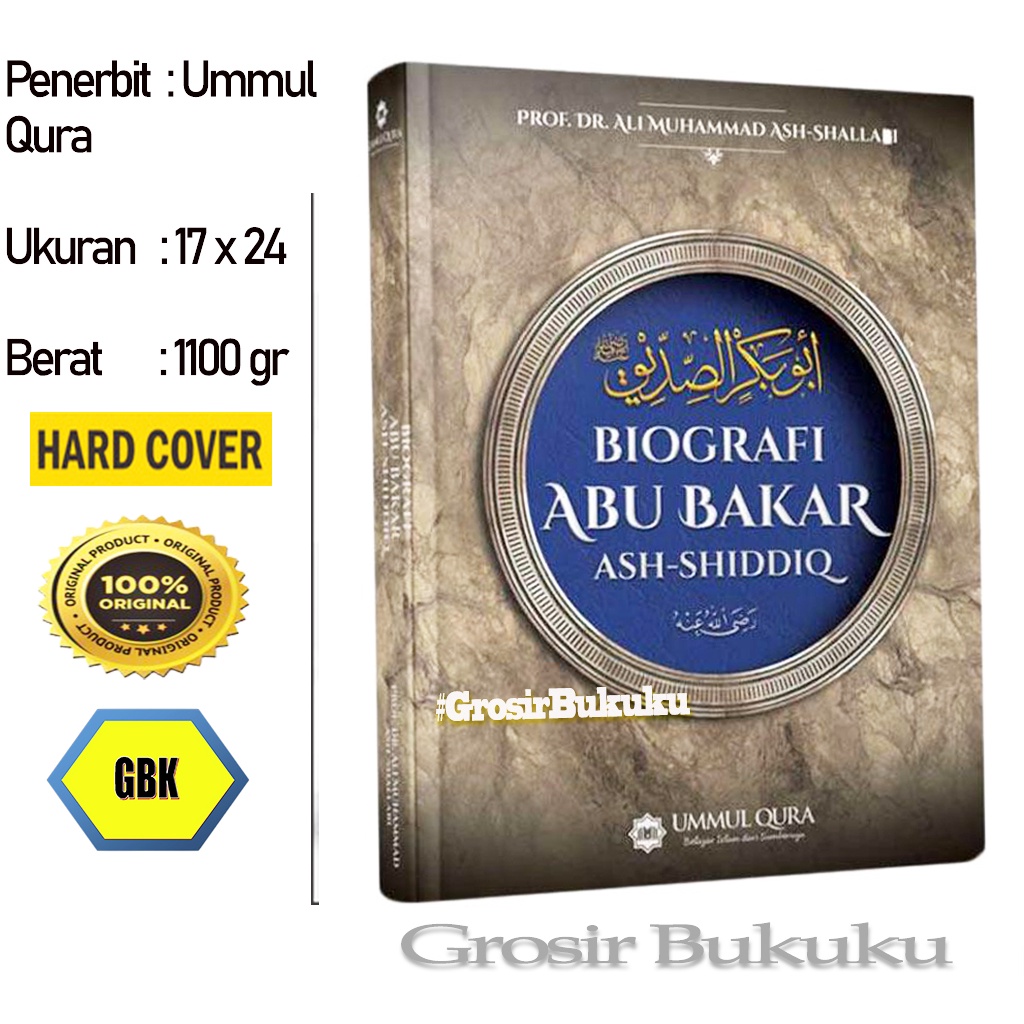 Buku Biografi Abu Bakar Ash-Shiddiq - Ummul Qura