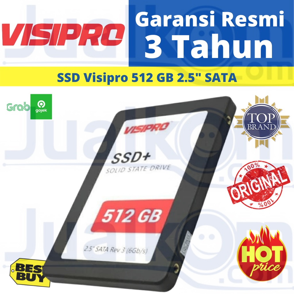 SSD VISIPRO 512GB 2.5&quot; SATA 3