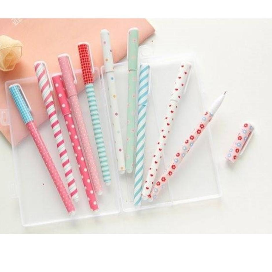 

Lebih Irit [THE UNIVERSE] Pulpen Warna 10in1 Pena cair Gel Pen Pulpen Warna Color Pen Set - ST018